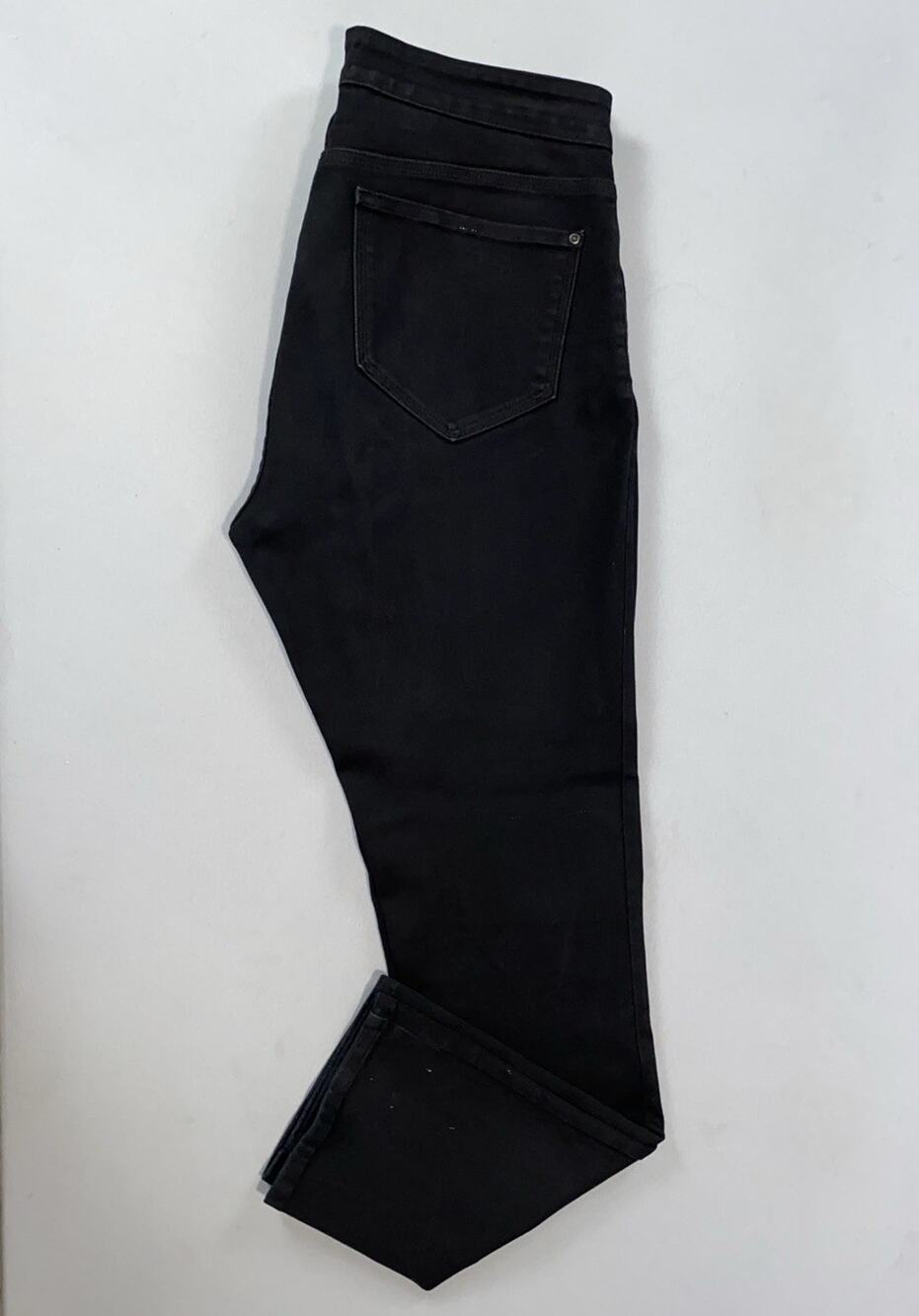 NYDJ Lift/Tuck Vintage USA Made 'Legging' Sateen Jeans. Black, Women's 14. Read.